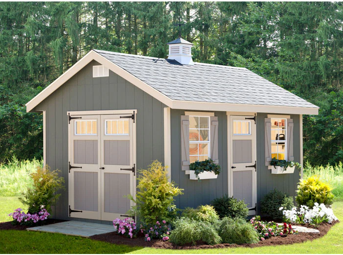 Classic Storage Shed – No-Permit Wood Storage