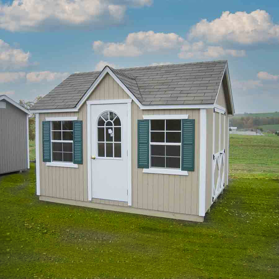 10×12 Classic Cottage Studio Shed