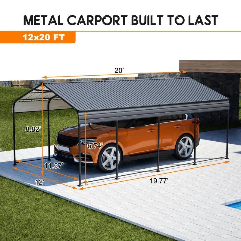 The Vehicle Shield — No-Permit Storage Solution