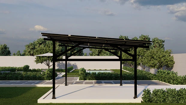 Architectural Solar Pavilion™ — 10KW Estate Edition