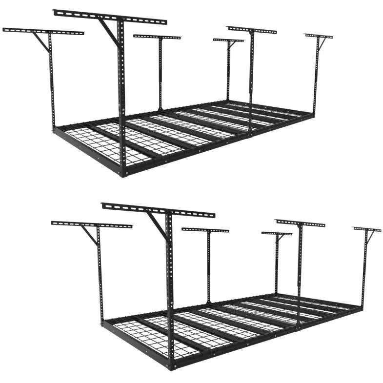 Max Series 4’ x 8’ Heavy-Duty Overhead Garage Storage Rack System – 1000 LB Capacity