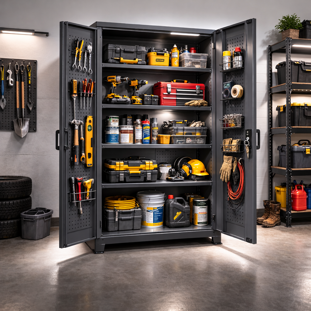 Lockable Steel Utility Cabinet System