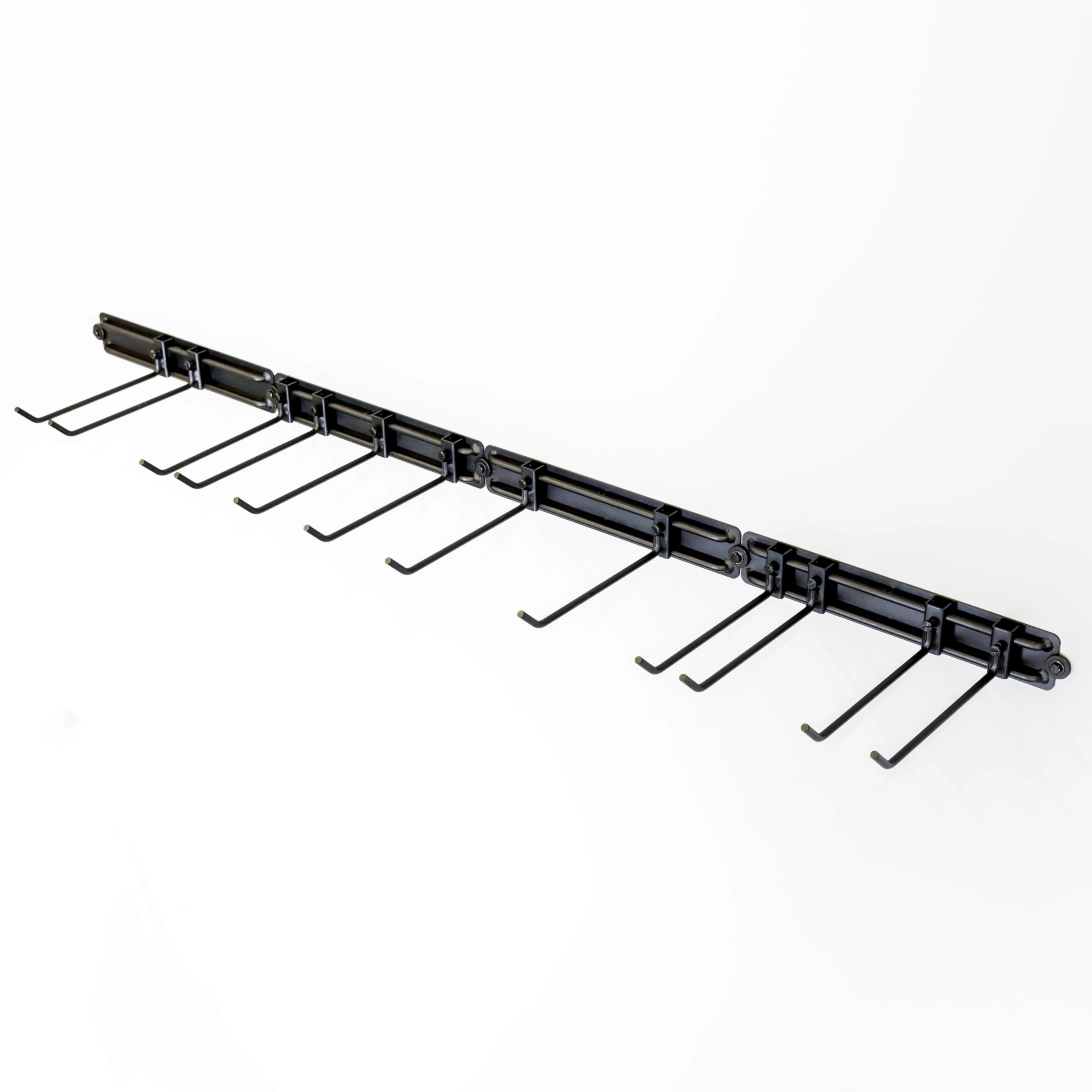 64" Modular Multi-Use Adjustable Garage Organizer Wall Rail System – 600 LB Capacity